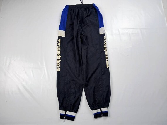 Vintage Le Coq Sportif Pants Drawstring Le Coq Sportif Track Pants Black Tracksuit Vintage Activewear 24 30 Inches Sports Size M Etsy Sweden