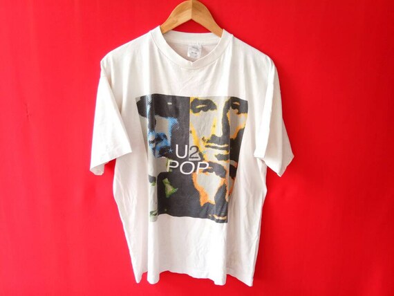 vintage U2 popmart band music concert xlarge tshir