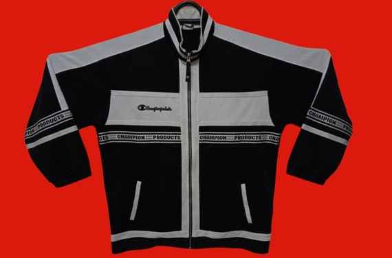 Vintage Champion Sport Jacket Fully Zipper Large Mens Etsy Ireland