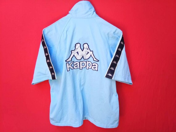 Vintage Kappa Sport Track Jacket Medium Kappa Track Top Blue Sportswear Kappa Side Tape Windstopper Jacket Kappa Light Jacket Size M Etsy UK