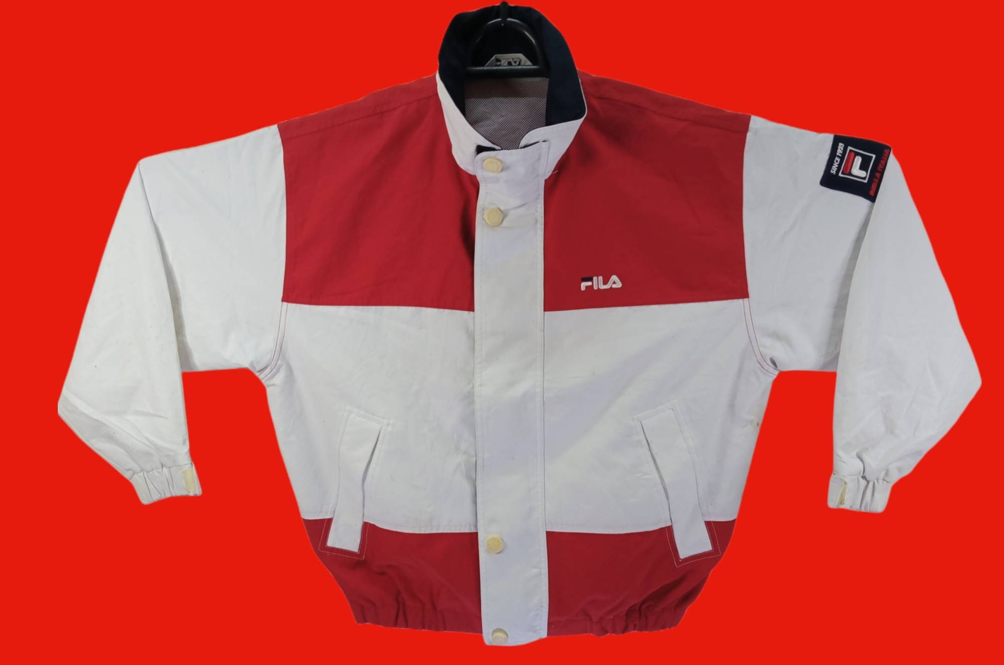 Vintage Fila Sport Windbreaker Jacket 