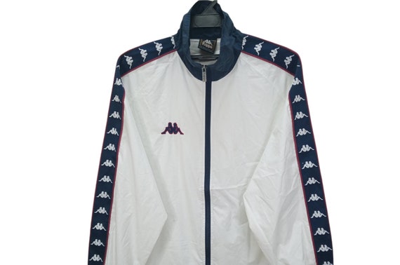 Vintage Kappa Sport Track Jacket Medium Kappa Track Top White Black Sportswear Kappa Side Tape Windstopper Jacket Kappa Light Jacket Size M - Etsy Vintage Kappa Sport Track Jacket Medium Kappa Track Top White Black Sportswear Kappa Side Tape Windstopper Jacket Kappa Light Jacket Size M - Etsy