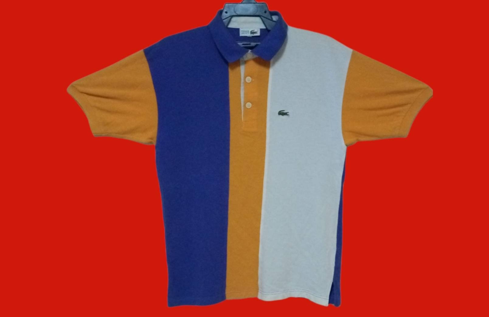 Vintage 90's LACOSTE Polo Multicolor 