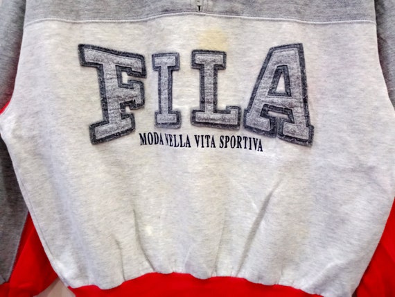 Vintage 90's Fila Moda Nella Vita Sportiva Sweats… - image 8