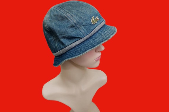 Vintage Chemise LACOSTE Bucket Casual Sportwear Mountain Denim