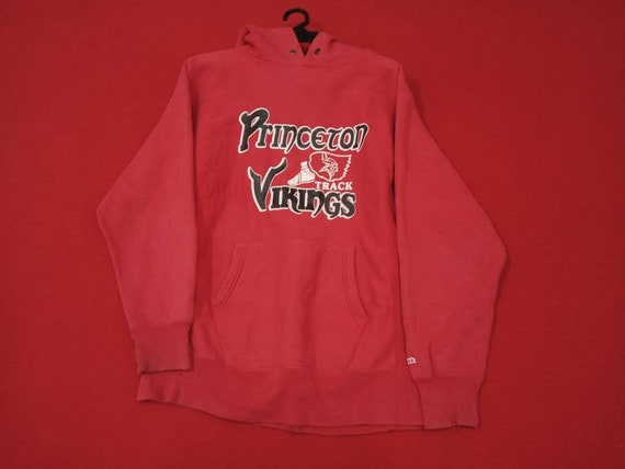 Vintage Princeton Vikings Track Sugar Cane Sweater Hoodie - Etsy