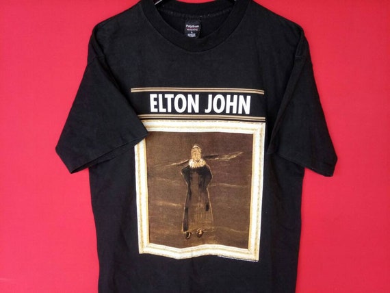 vintage Elton john singer famous 90s large mens s… - image 2