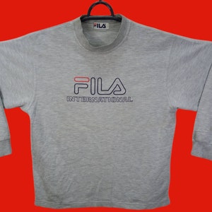 Buy Grey Fila Sweatshirt Online In India -  India