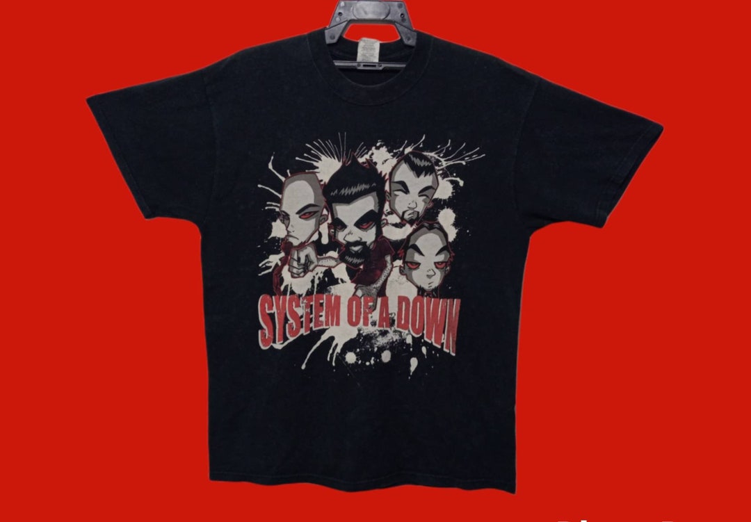 Vintage System of a Down Band T Shirt - Etsy Vintage System of a Down Band T Shirt - Etsy