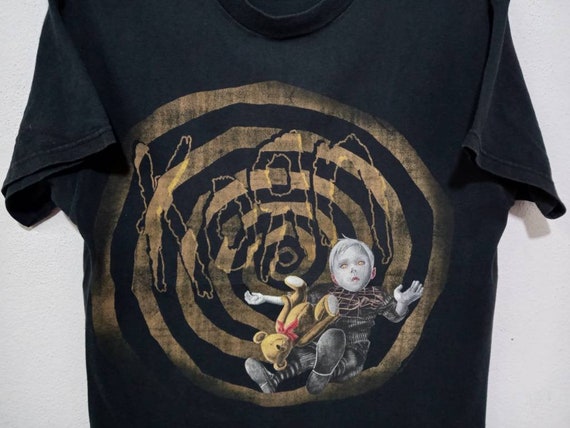 Korn スカルデザイン Tシャツ Lサイズヴィンテージコーンkorn