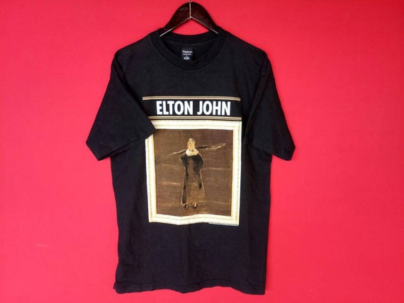 vintage Elton john singer famous 90s large mens s… - image 1