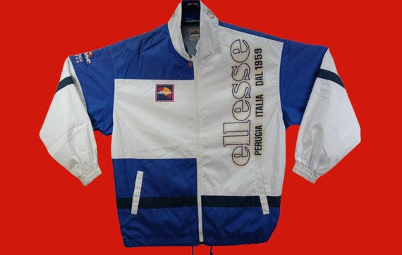 Vintage Ellesse Windbreaker Large 90 s Ellesse Multicolour Jacket Ellesse Windrunner Sportswear Training Ellesse Zipper up Jacket Size L Etsy Ireland