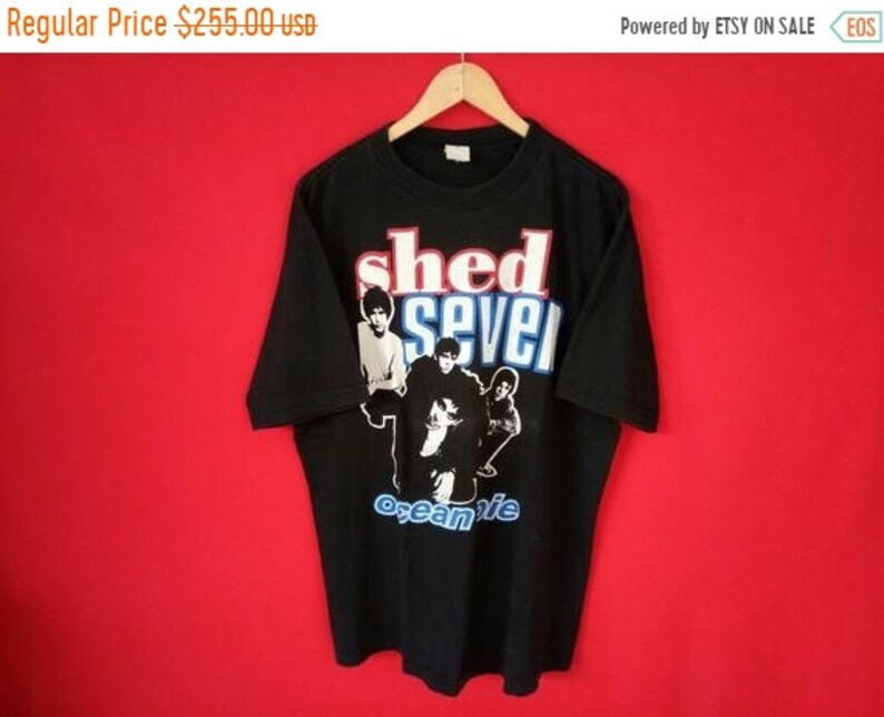 shed seven t shirt
