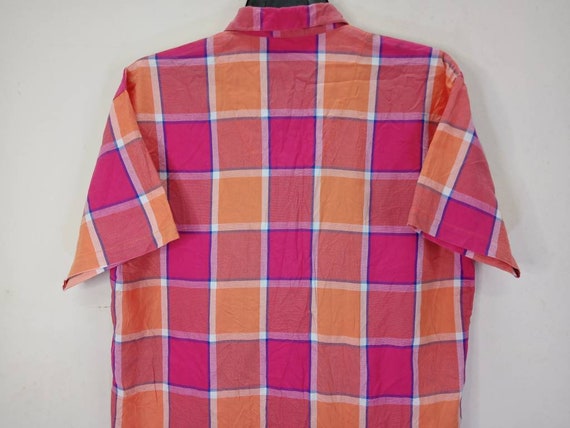 Vintage Multicolor Abstract Buttondown Shirt  Des… - image 8
