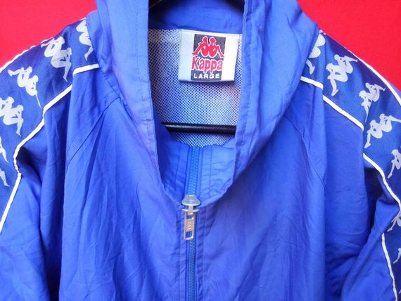 Kappa Sport Track Jacket Medium Vintage 90s Kappa Big Logo Blue White Sportswear  Kappa Training Jacket Size M -  Canada