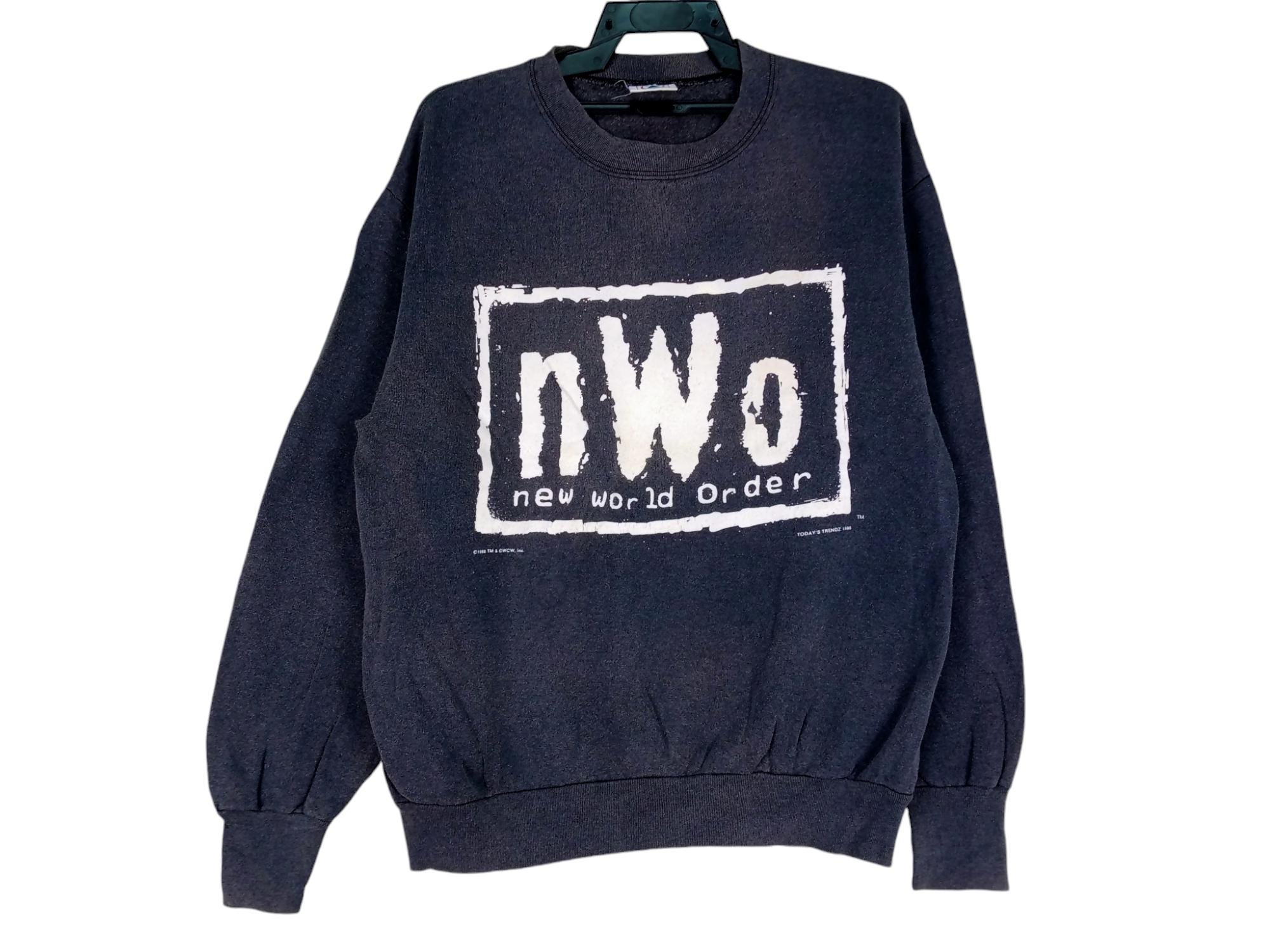 Vintage 1998 NWO New World Order WCW Sweatshirt Made in Usa XL Size - Etsy
