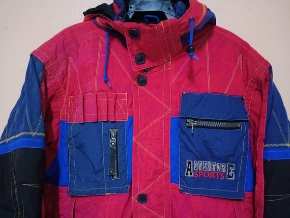 Vintage 90's Phenix Ski Jacket Multi Color Large … - image 4