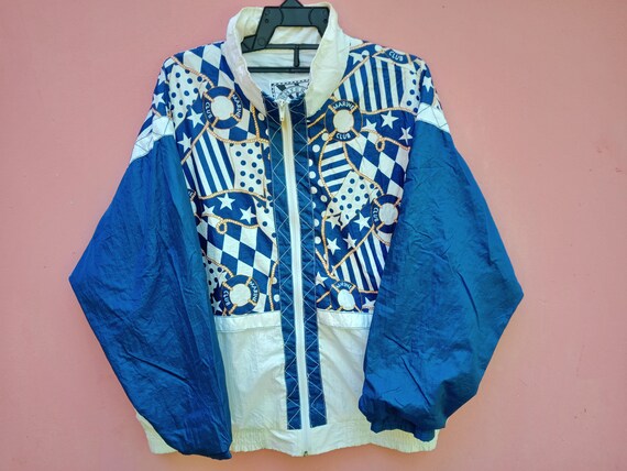 Sunterra Windbreaker Jacket Large Vintage 90's Su… - image 4