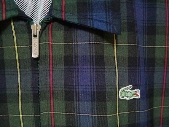 Vintage Chemise Lacoste Harrington Grande 90s Lacoste Alligator Sportswear Chaqueta Lacoste Usa Blanco Windrunner Lacoste Ligero Tamano L Etsy Mexico