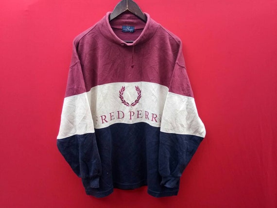fred perry vintage sweatshirt