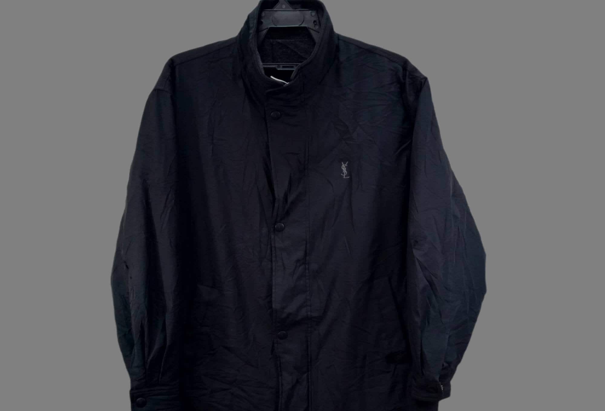 Vintage YSL Yves Saint Laurent Windbreaker Jacket Large 90s Vintage YSL Yves Saint Laurent Windbreaker Jacket Large 90s