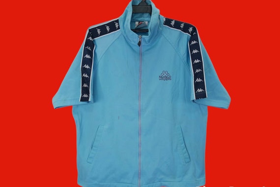 Buy Vintage Kappa Sport Track Jacket Medium Kappa Track Top Blue Online in India -