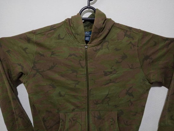 Ralph lauren camo best sale sweatshirt