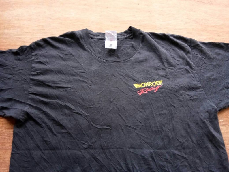 vintage Monroe Racing 90s large mens t-shirt