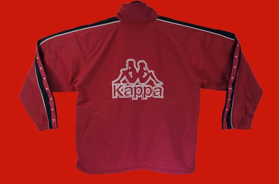 varkensvlees Zij zijn stromen Kappa Sport Italia Jacket Large Vintage 90's Kappa Big - Etsy Nederland