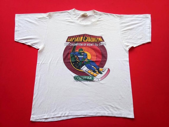 vintage Captain Colortyme tv series 90s xlarge men