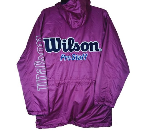 Vintage Wilson Usa Lomg Jacket Jacket Medium 1990s Wilson Pro