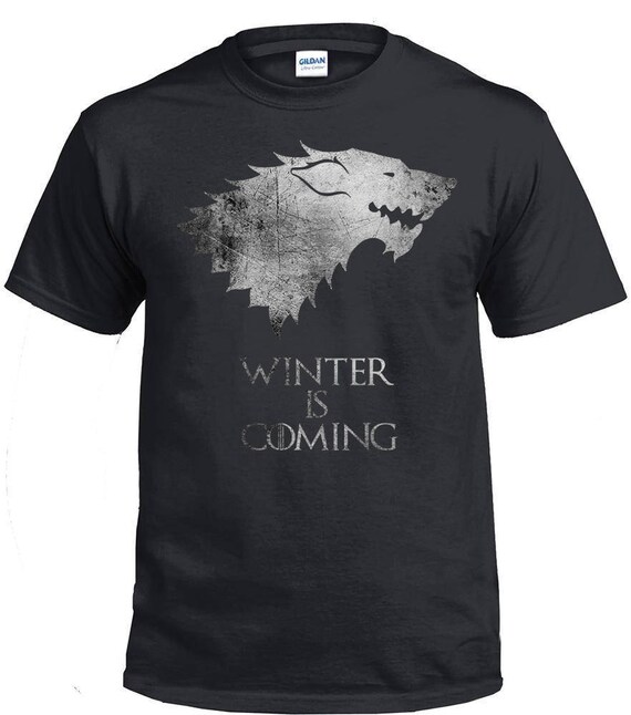 Game Of Thrones Winter Is Coming Jon Snow Stark Stark Etsy