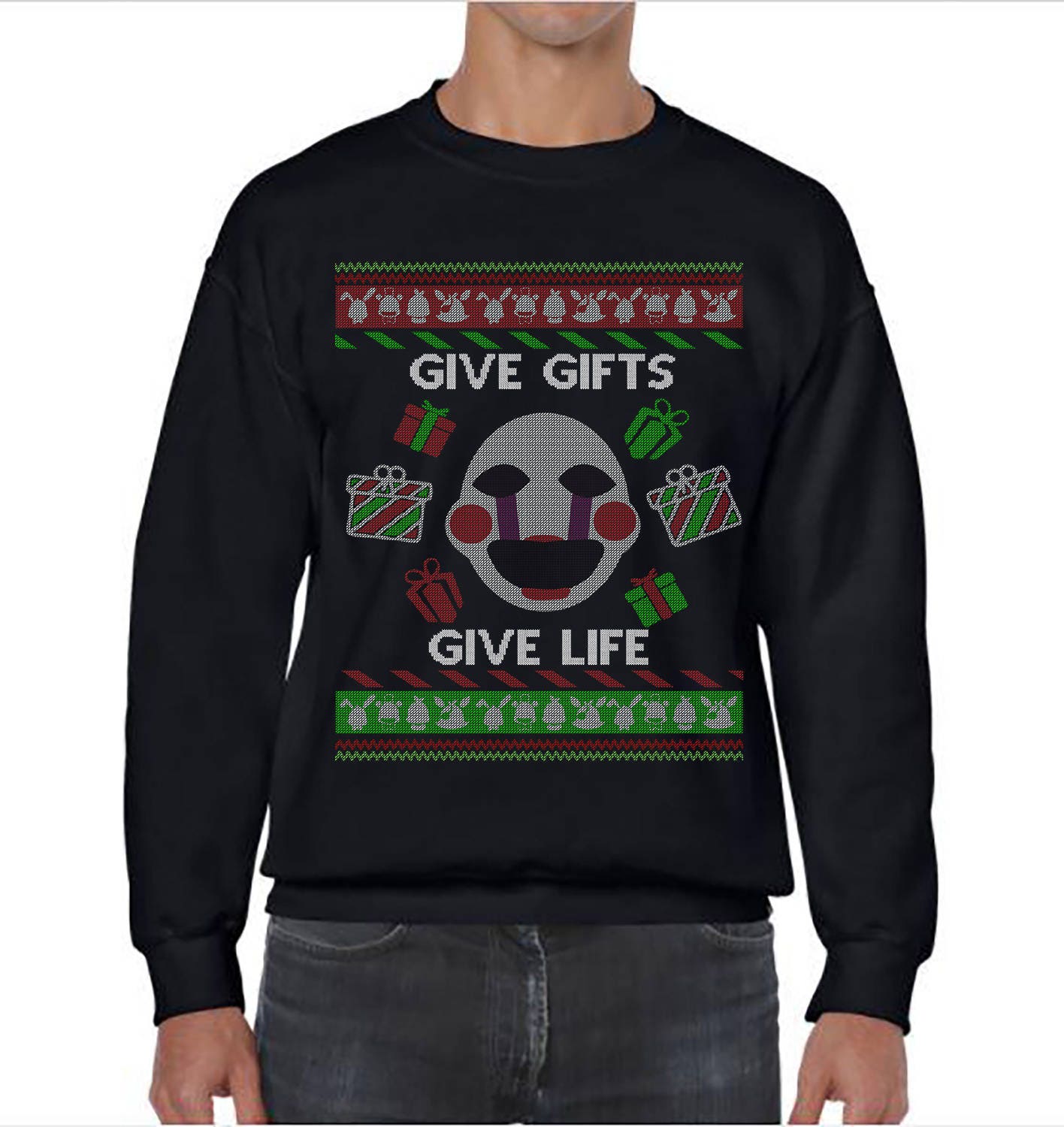 Ugly Christmas Sweater Five Nights At Freddys 5 Nights at Etsy