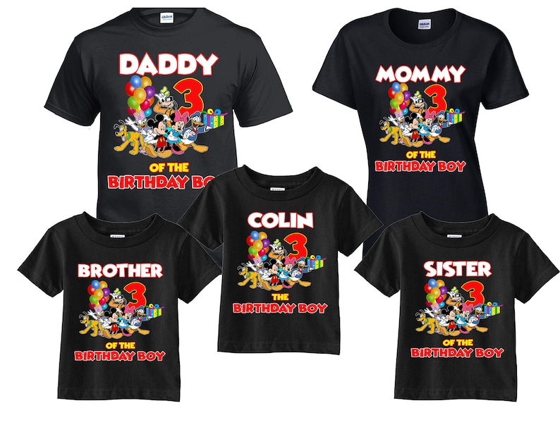 mickey and friends shirt