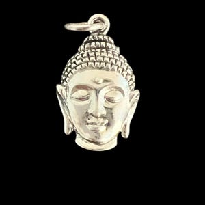 BUDDHA HEAD 925 SILVER PENDANT