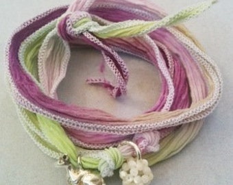 Silk bracelet Fawn Bambi