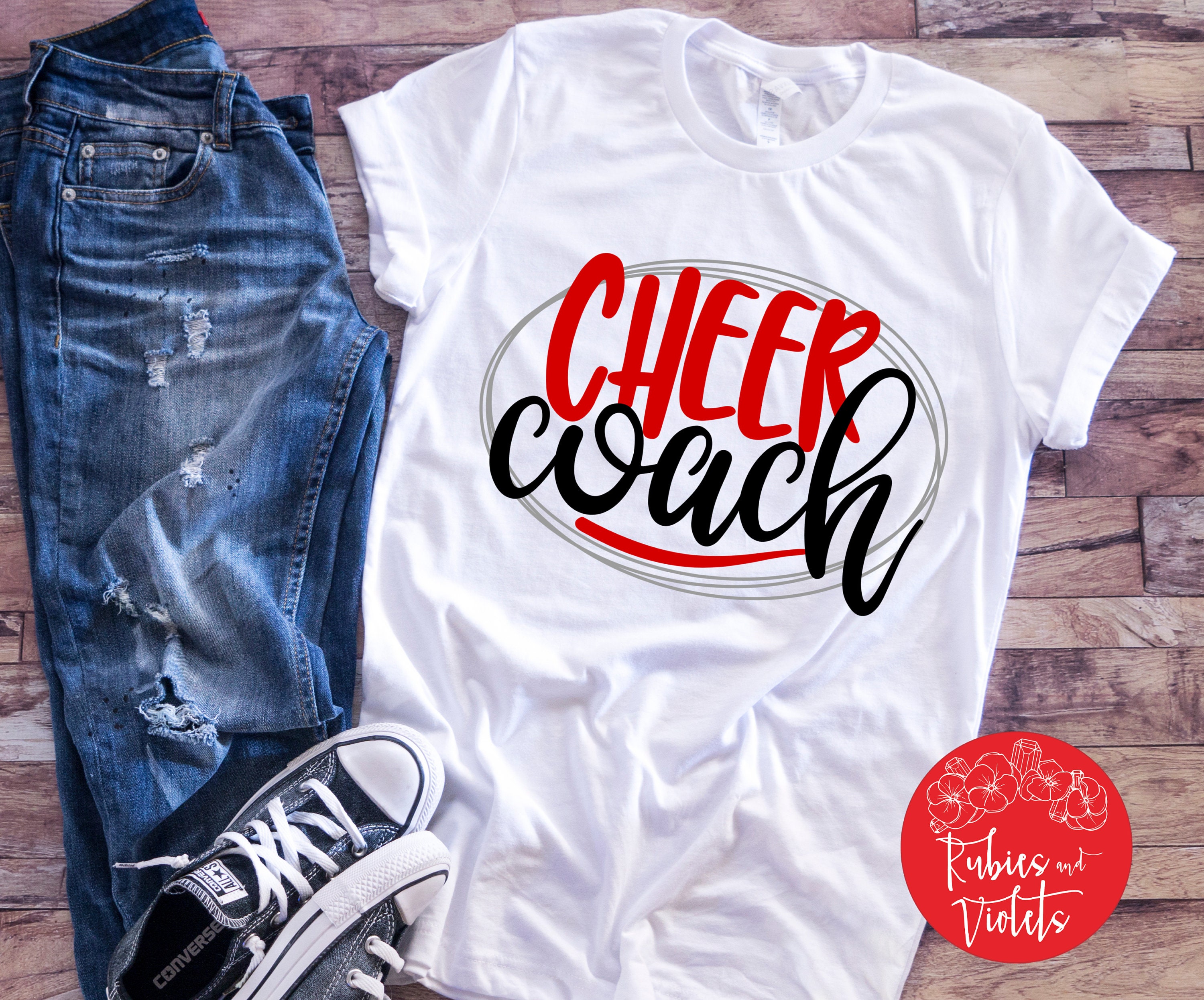Custom Cheer Coach Shirt/'Cheer Coach' Shirt/ Etsy