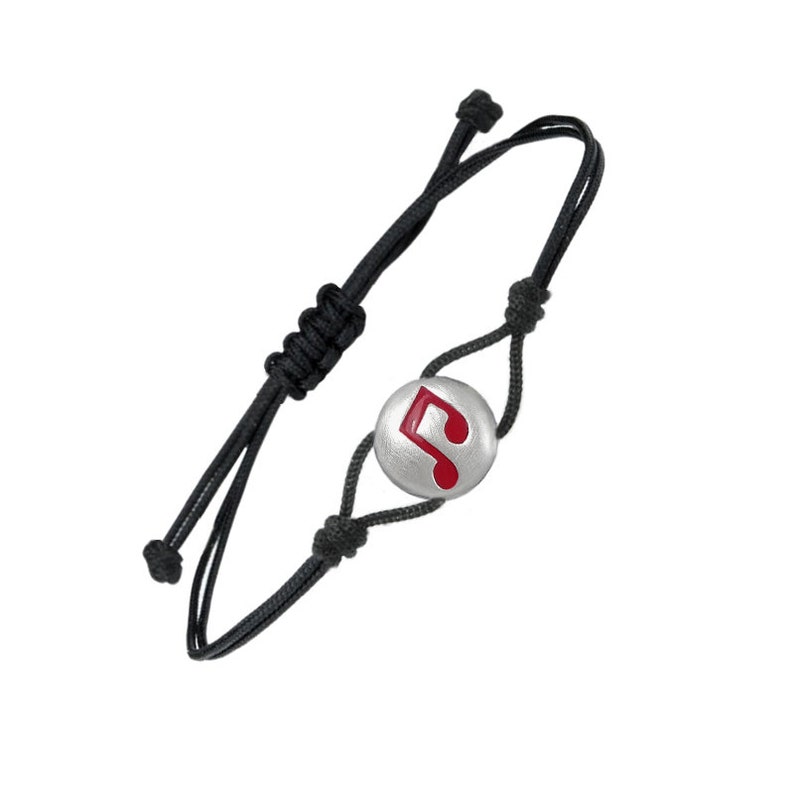 Music Lover Gift \u2013 Sterling Silver Note Bracelet