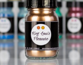 King Loui's Pleasure: Pearl Effect Pigment Opaque, Red-Gold, Copper - ghost pearls - flip flop - effect pigment - metal flakes - pearlescent