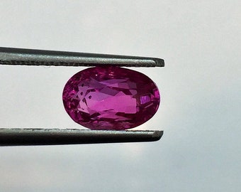 Natural BURMA RUBY | 1.90 Carats Rich Pinkish Red Color Sparky Luster AAA+++ Fine Quality Natural No Heat Burma Ruby | Genuine Burma Ruby.