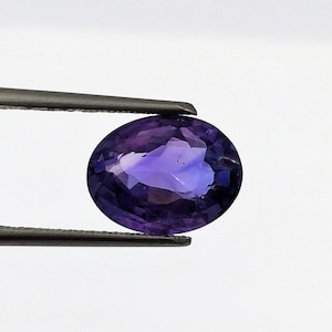Natural LAVENDER SAPPHIRE| 3.93 Carat Rich Lavender Color High Luster AAA+++ Fine Quality Natural No Heat Lavender Sapphire|Genuine Sapphire
