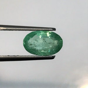 COLOMBIAN EMERALD | 1.83 Carats Rich Green Color Sparky Luster AAA Fine Quality Natural Colombian Emerald | Genuine Colombian Emerald.