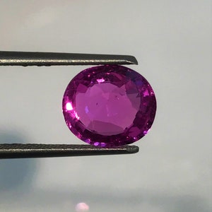 Natural PINK SAPPHIRE | 3.20 Carats Rich Neon Pink Color Sparky Luster AAA+++ Fine Quality Natural No Heat Pink Sapphire | Genuine Sapphire.