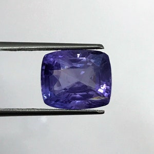 Natural PURPLE SAPPHIRE | 11.53 Carats Rich Purple Color Sparky Luster AAA+++ Fine Quality Natural No Heat Purple Sapphire |Genuine Sapphire