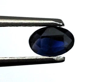 BLUE SAPPHIRE | 0.84 Carats Royal Blue Color High Luster AAA+++ Fine Quality Natural No Heat Blue Sapphire From Sri Lanka | Genuine Sapphire