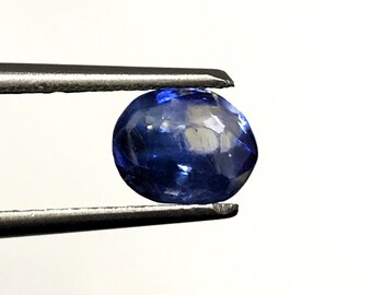 BLUE SAPPHIRE | 1.97 Carats Rich Blue Color Sparky Luster AAA+++ Fine Quality Natural No Heat Blue Sapphire From Sri Lanka |Genuine Sapphire