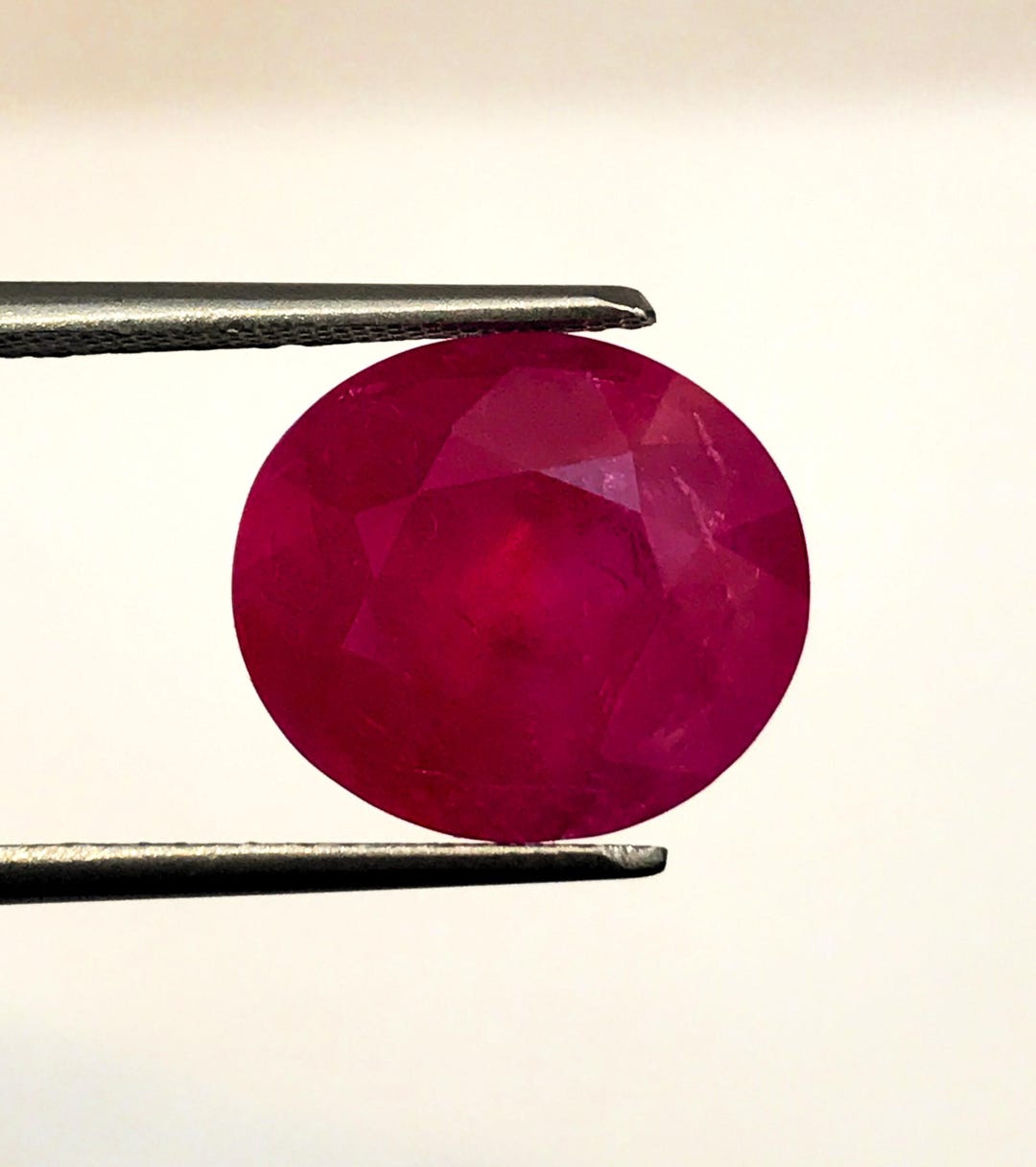 BURMA RUBY | 9.20 Carats Rich Pigeon's Blood Red Color High Luster AAA ...
