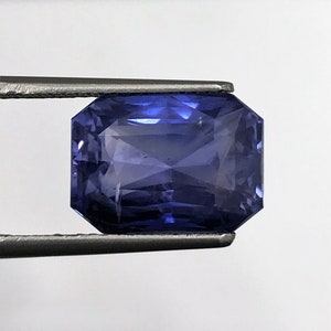 Natural BLUE SAPPHIRE | 10.01 Carats Rich Blue Color Sparky Luster AAA+++ Fine Quality Natural No Heat Blue Sapphire | Genuine Sapphire.