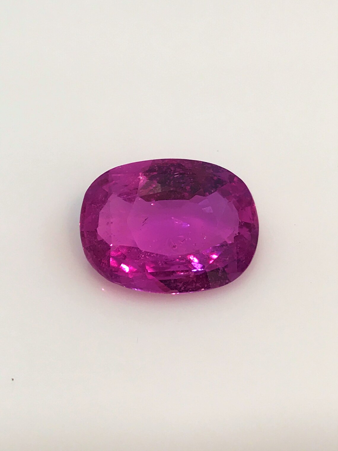 Natural No Heat RUBY 7.00 Carats Rich Pinkish Red Color - Etsy