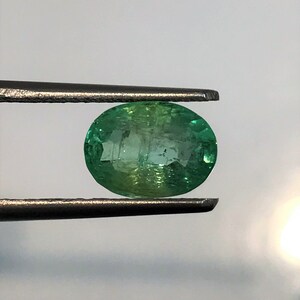 COLOMBIAN EMERALD | 2.05 Carats Rich Green Color Sparky Luster AAA Fine Quality Natural Colombian Emerald | Genuine Colombian Emerald.